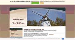 Desktop Screenshot of dierkower-muehle-rostock.de